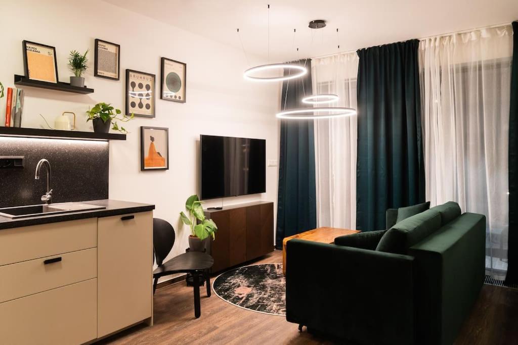 Green Garden Sauna Apartment Brno Bagian luar foto